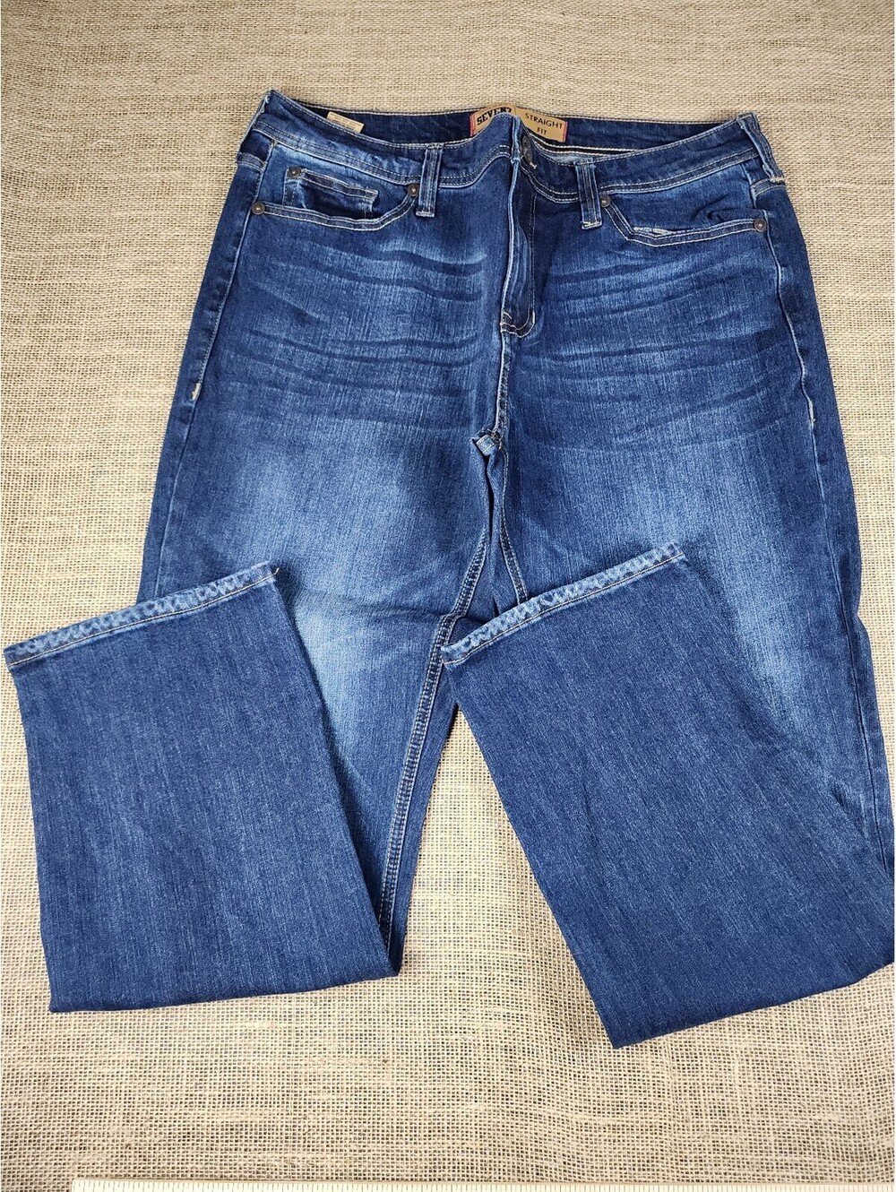 Seven7 Straight Fit Premium Denim Jeans 36x30